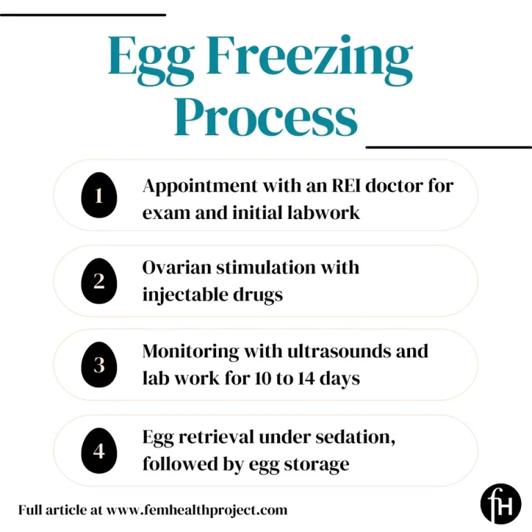 Egg Freezing Process