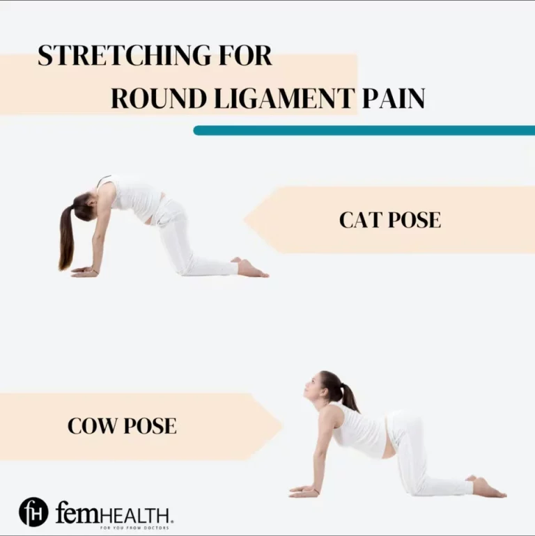 Round Ligament Pain Relief Stretches & Tips